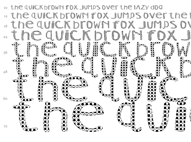 AEZ Vanity font waterfall